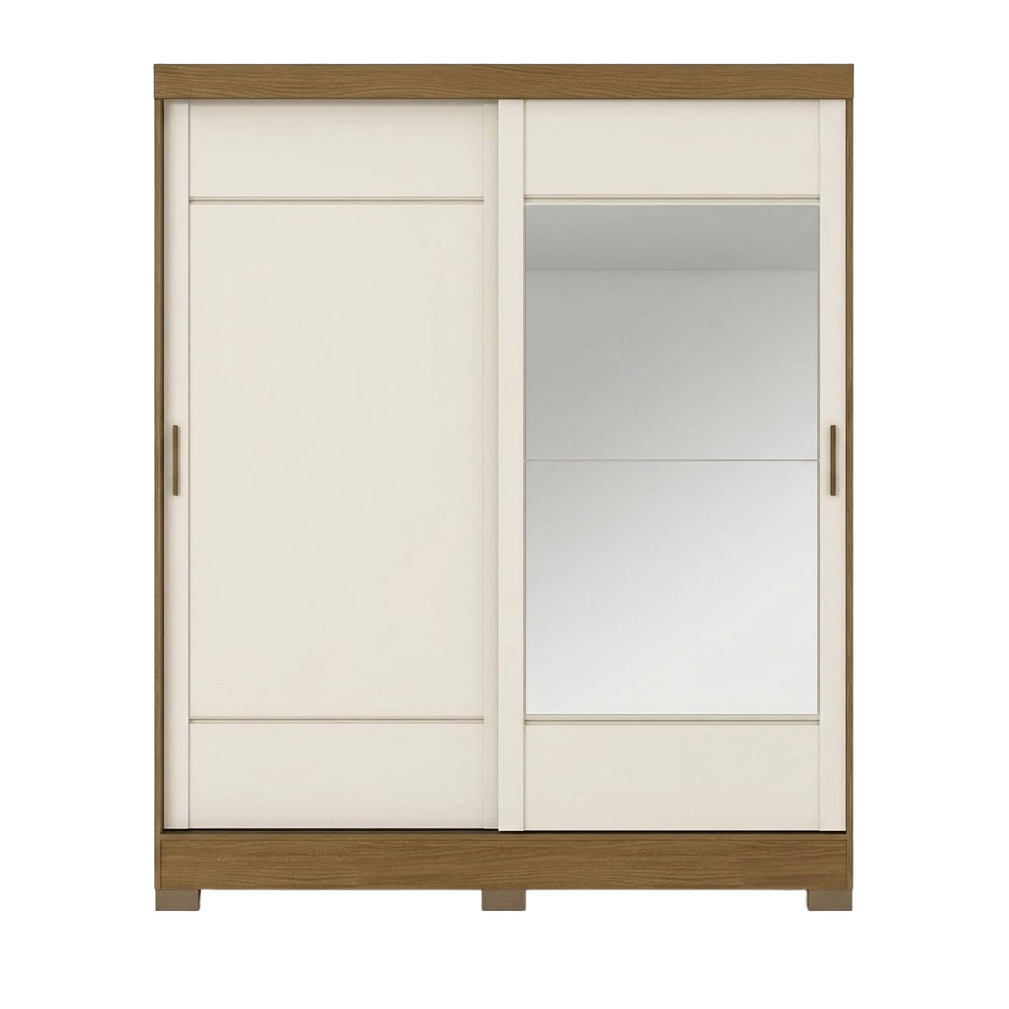 Ropero Abba B74 2P Corredizas Nature/off White