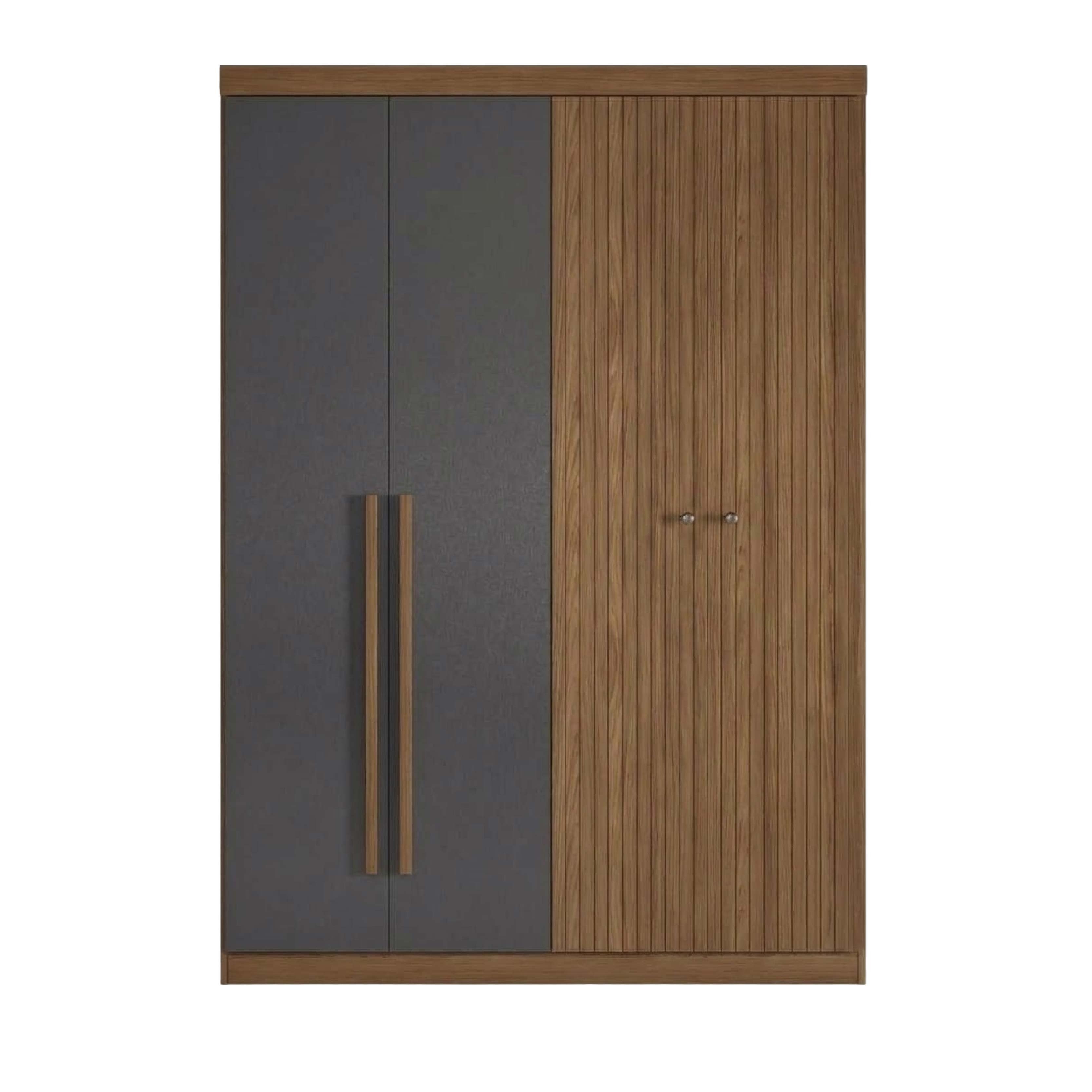Ropero Nobile Buriti 4P Jatoba/grafite