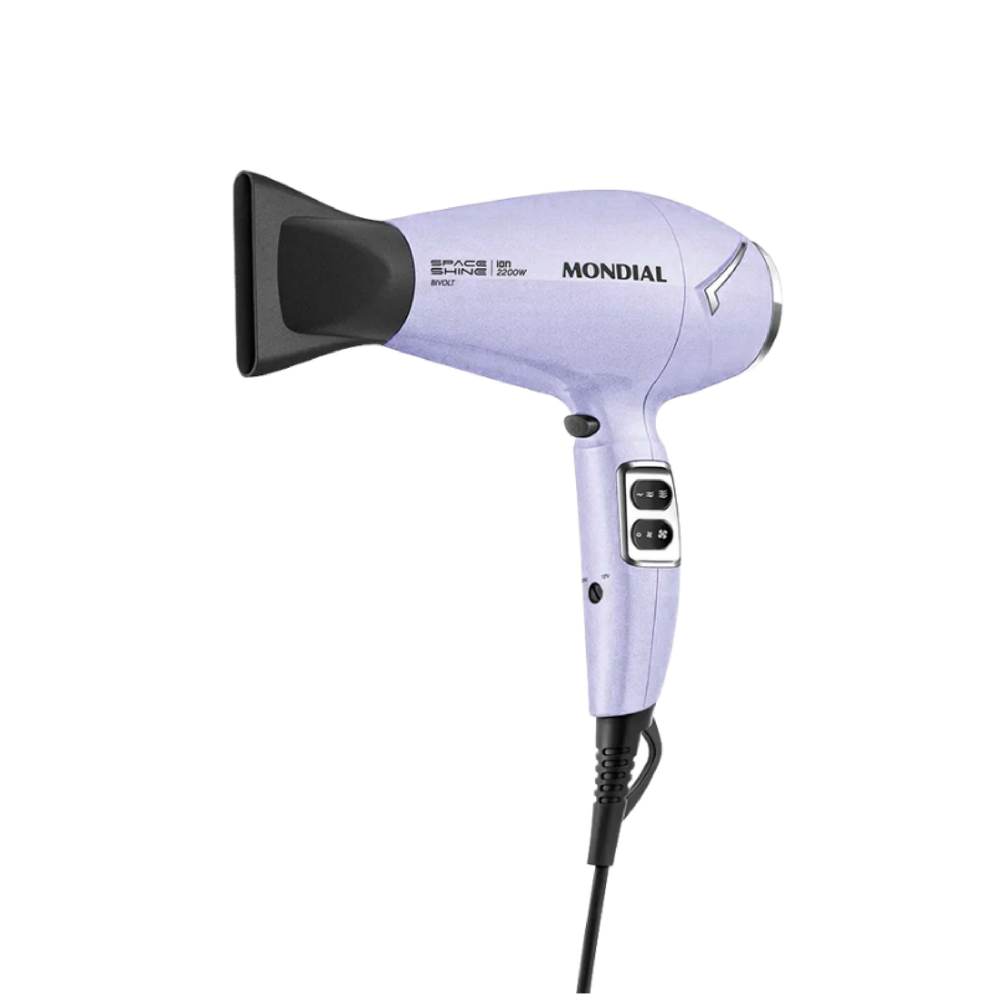 Фен Mondial SC-21-BI Shine, сиреневый