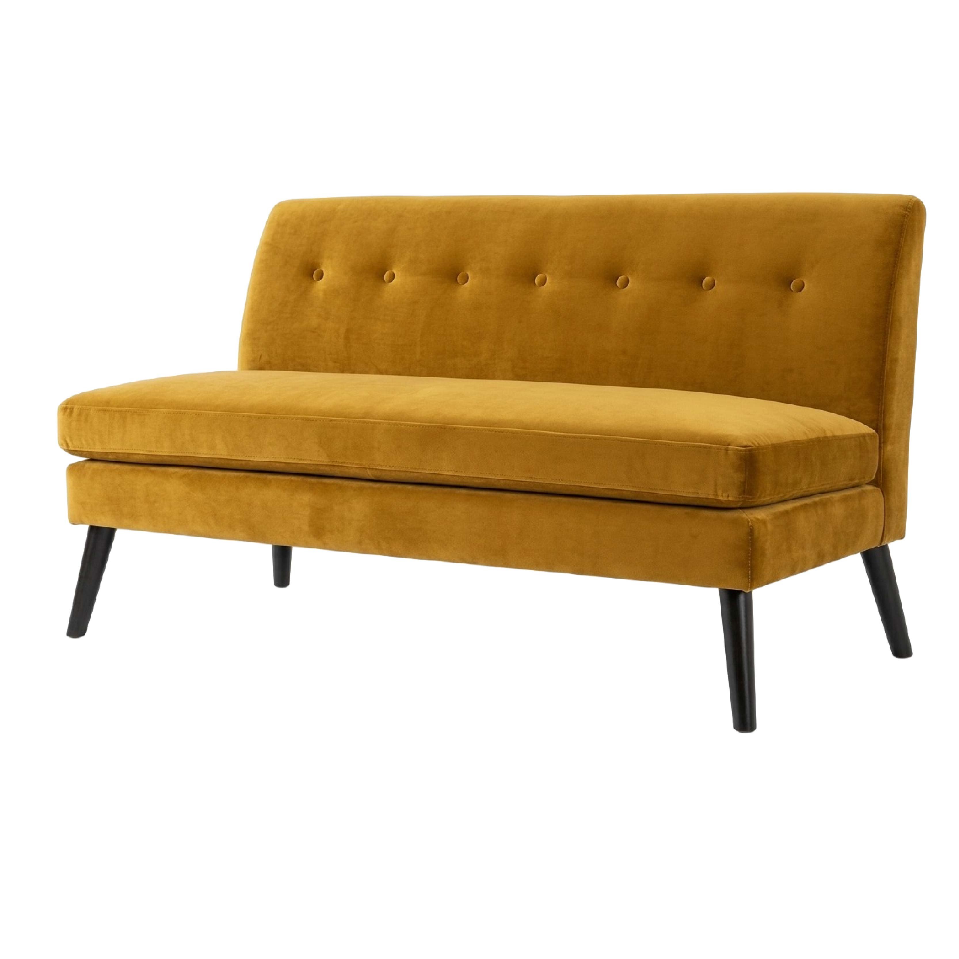 Sofa Dorita Ivonne 3L Mostaza