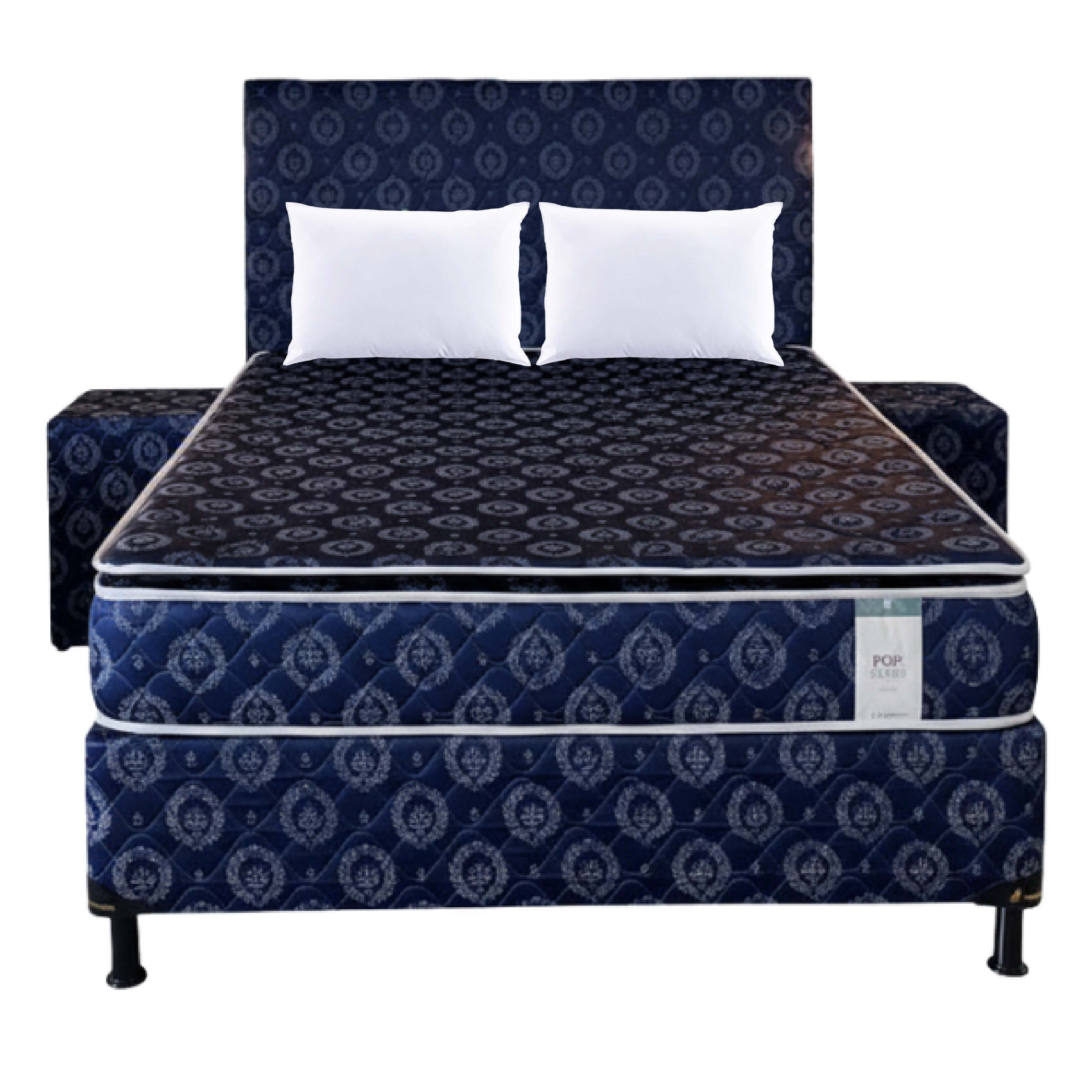 Combo Superspuma Pop Plus Pil 160X200 (B+C+C+M)AZ+2 Almohada