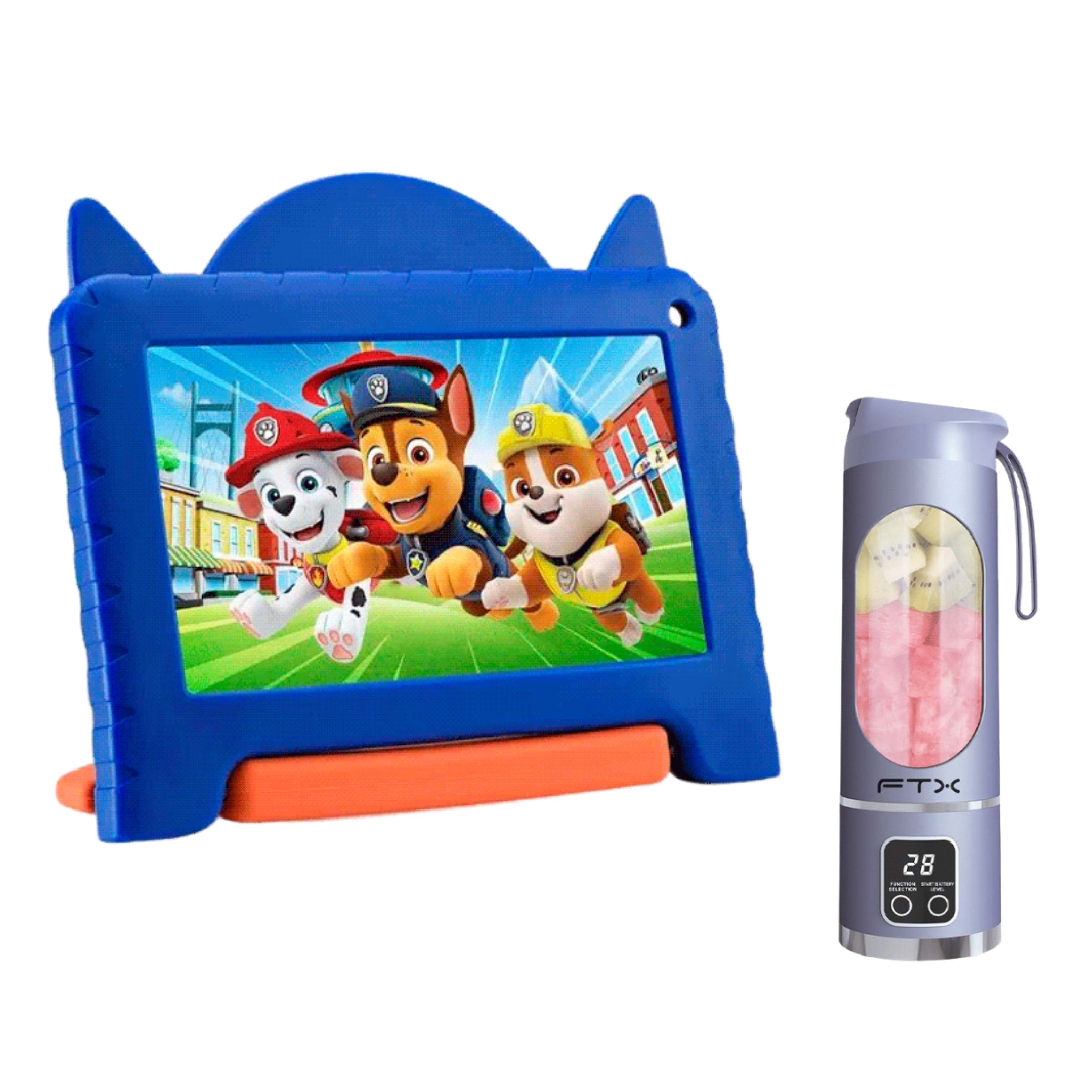 Tablet Multi AND/64GB/4GB/7"/PAW P.+licuadora Portatil
