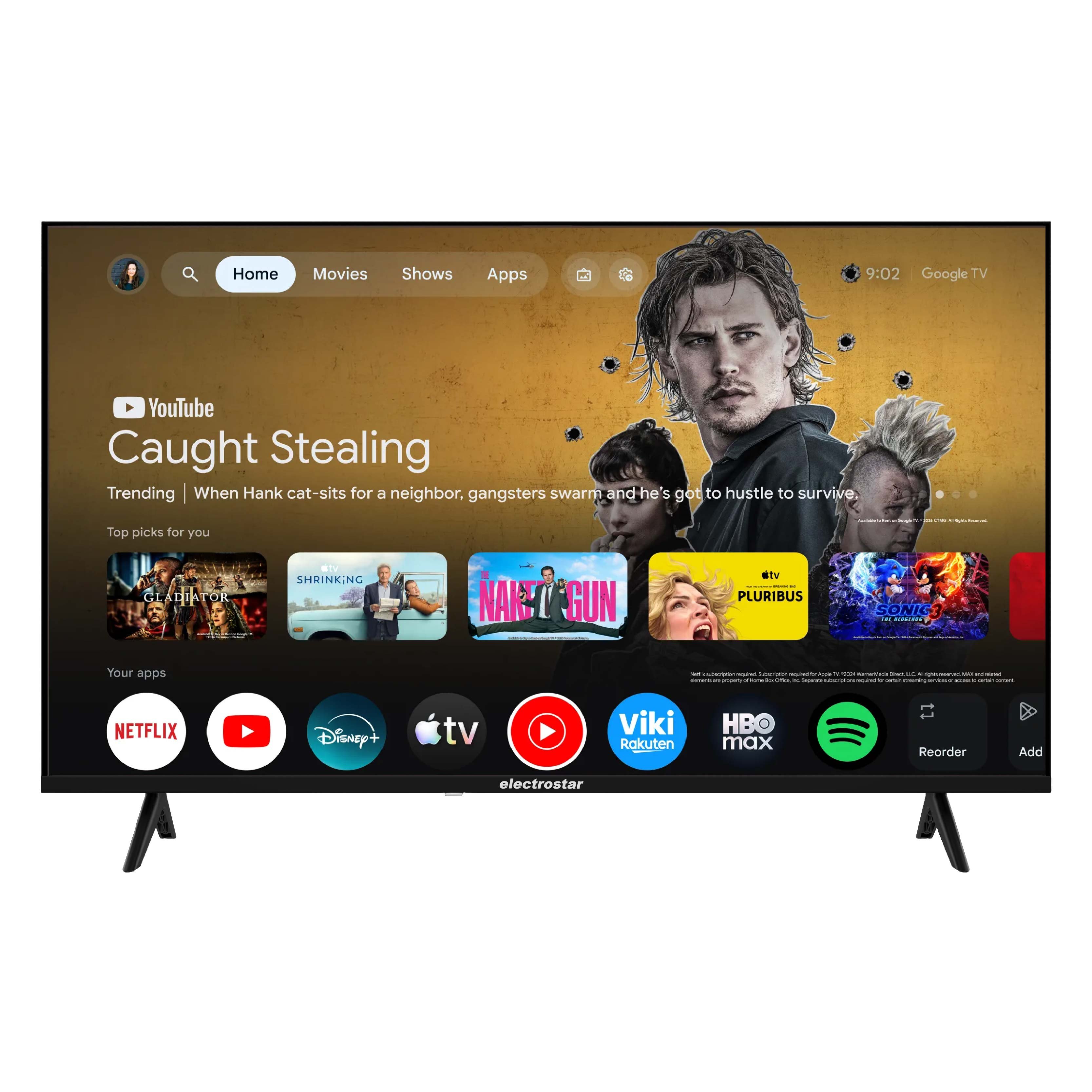 Телевизор Electrostar LED 55" TL5513 Google TV