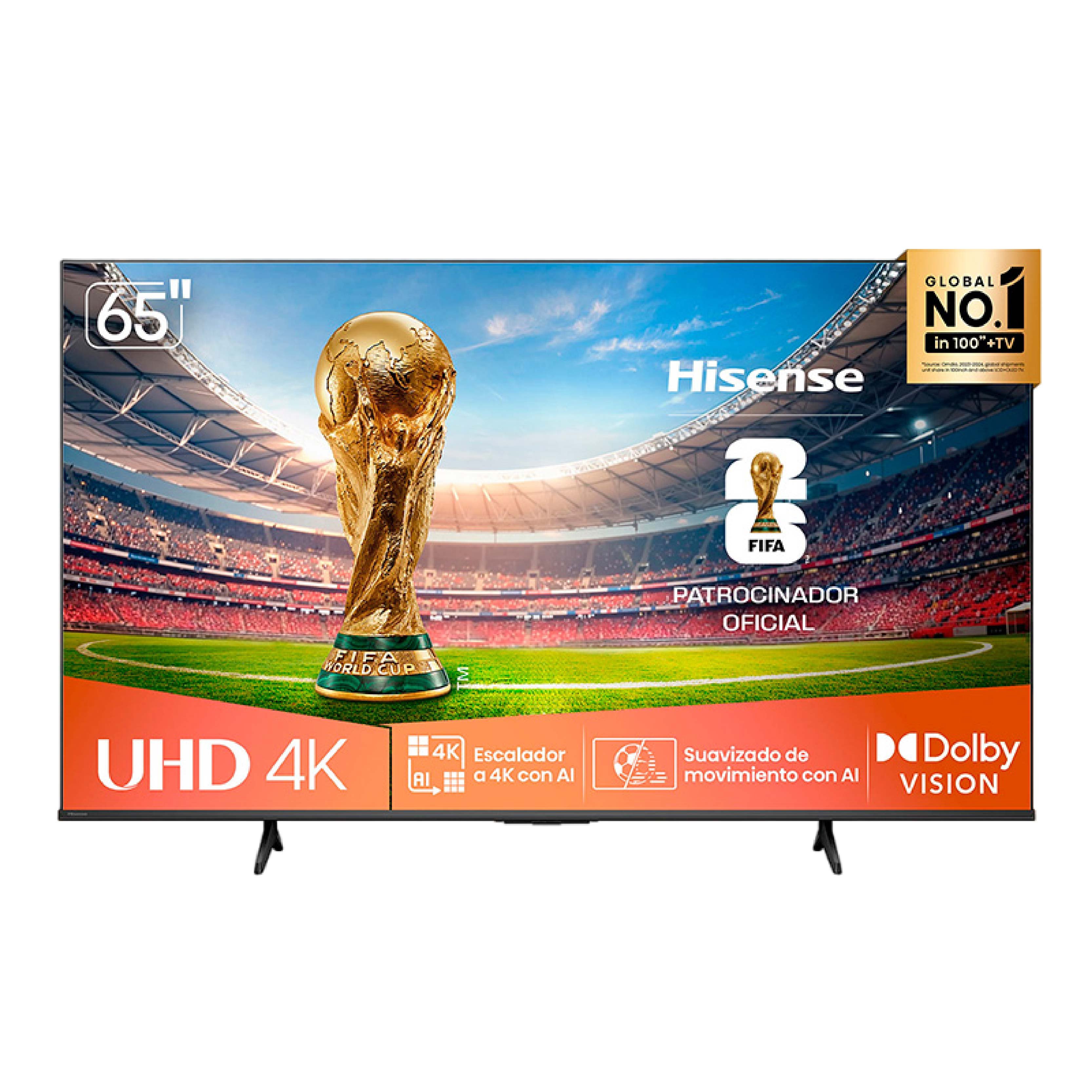 TV Hisense LED 65" 65A6NV Smart 4K UHD So Vidaa