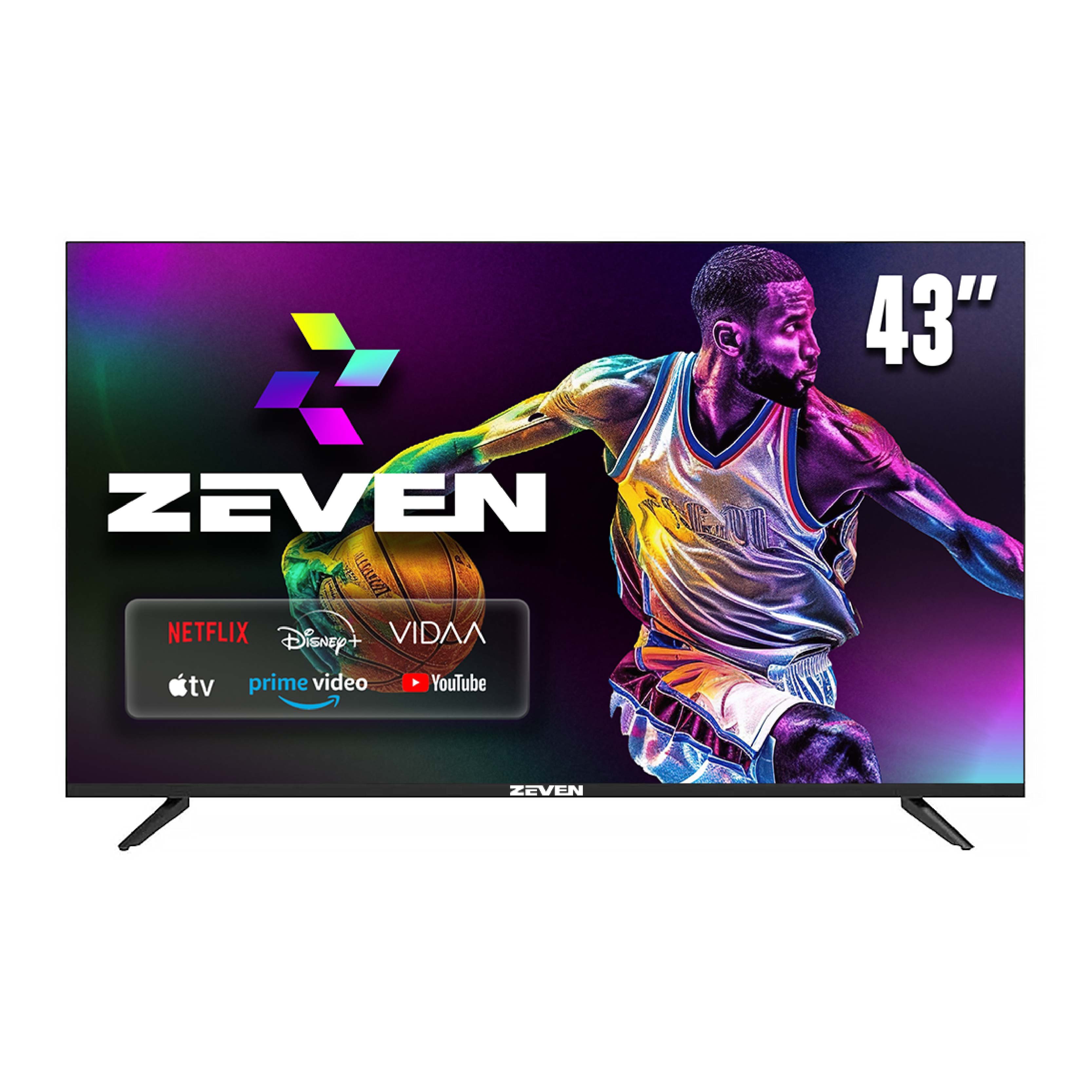 TV Zeven LED 43" 43D4N Vidaa U9 FHD