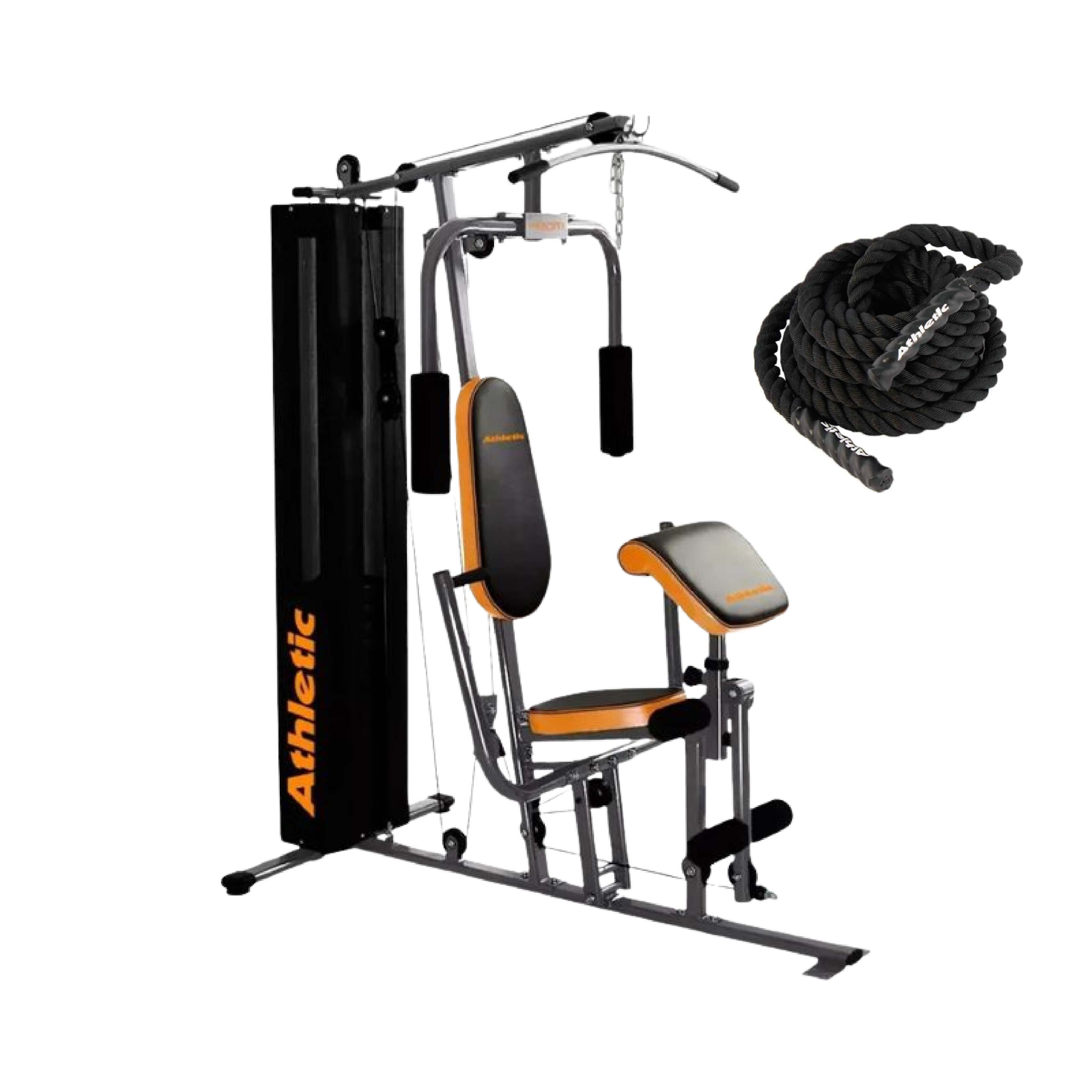 Многофункциональный тренажёр Athletic ATMU460M + скакалка 9 м