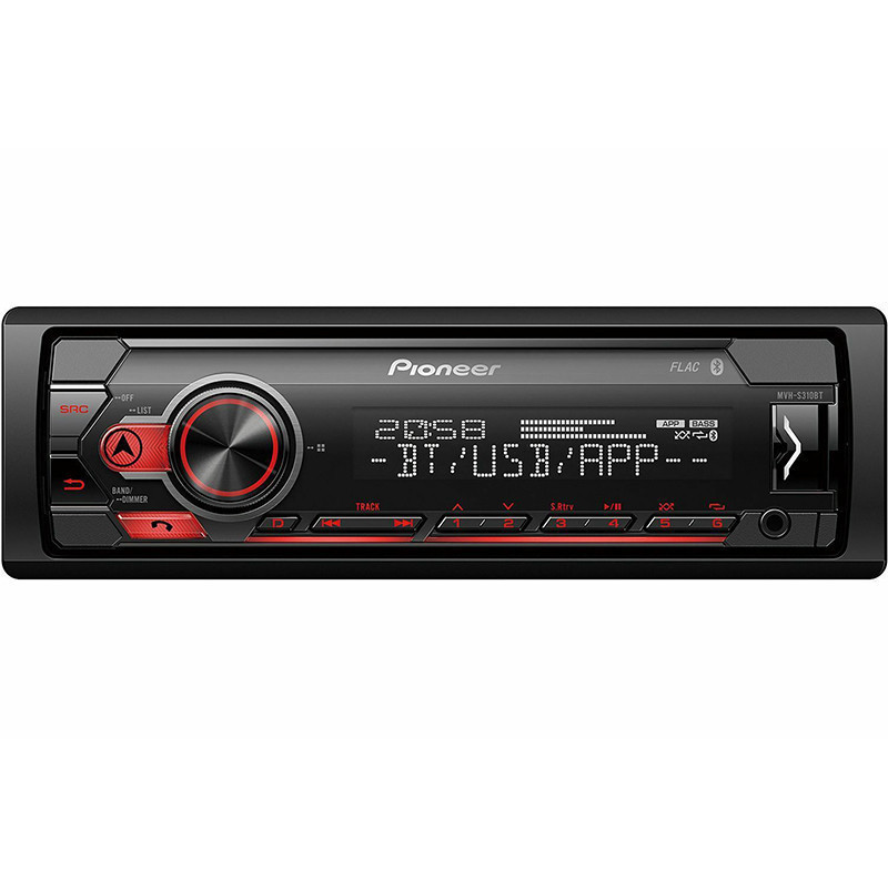 AUTO RADIO PIONER MVHS-310BT USB/BT/AUX/SPOTY/SMART/IPHO/AND
