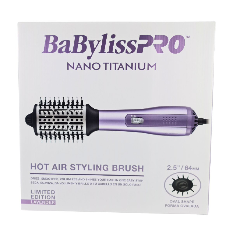 CEPILLO BABYLISS HOT AIR STYLING 2.5"BRUSH LILA